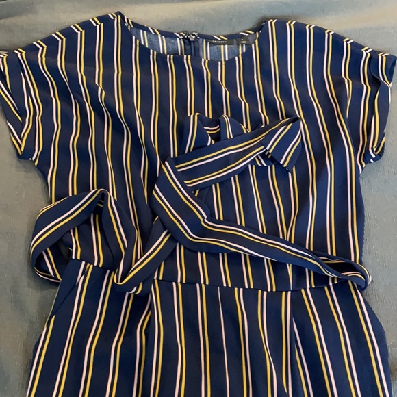 Halogen Striped Jumpsuit - Picture 8 of 14